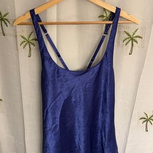 VINTAGE GOLD LABEL VICTORIA'S SECRET Satin Slip Chemise Size Small P